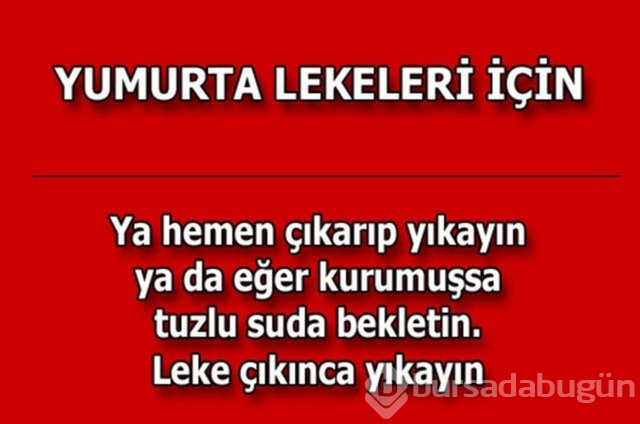 Günlük hayatta çok işinize yarayacak pratik bilgiler!