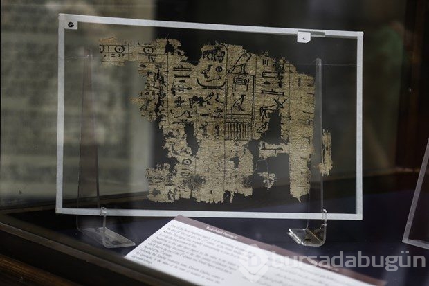 Firavun Khufu dönemine ait papirus kağıtları sergilendi