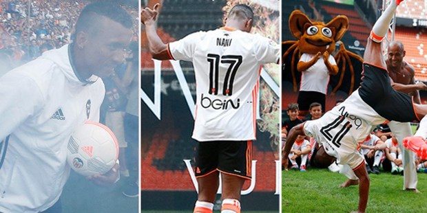 Valencia'da Nani şov!