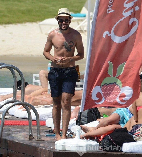 Rüzgar Erkoçlar tatilde!