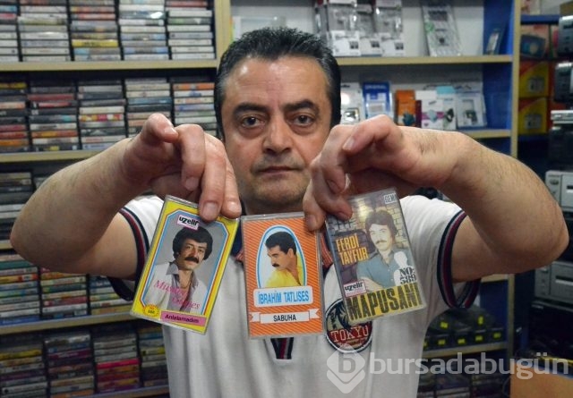 Eski kasetçinin koleksiyonu