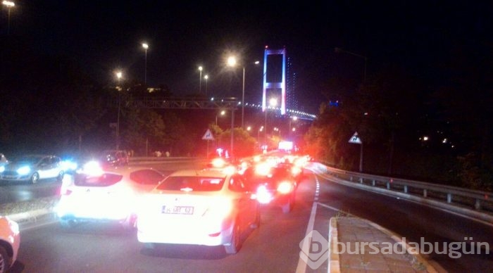 Boğaziçi ve FSM köprüleri trafiğe kapatıldı