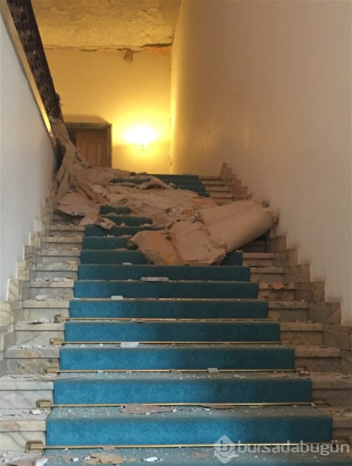 Darbe girişimi sonrası TBMM'de büyük zarar
