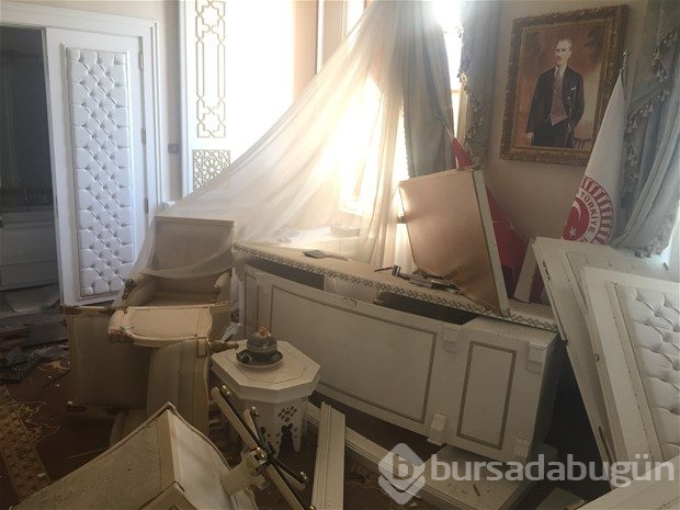 Darbe girişimi sonrası TBMM'de büyük zarar
