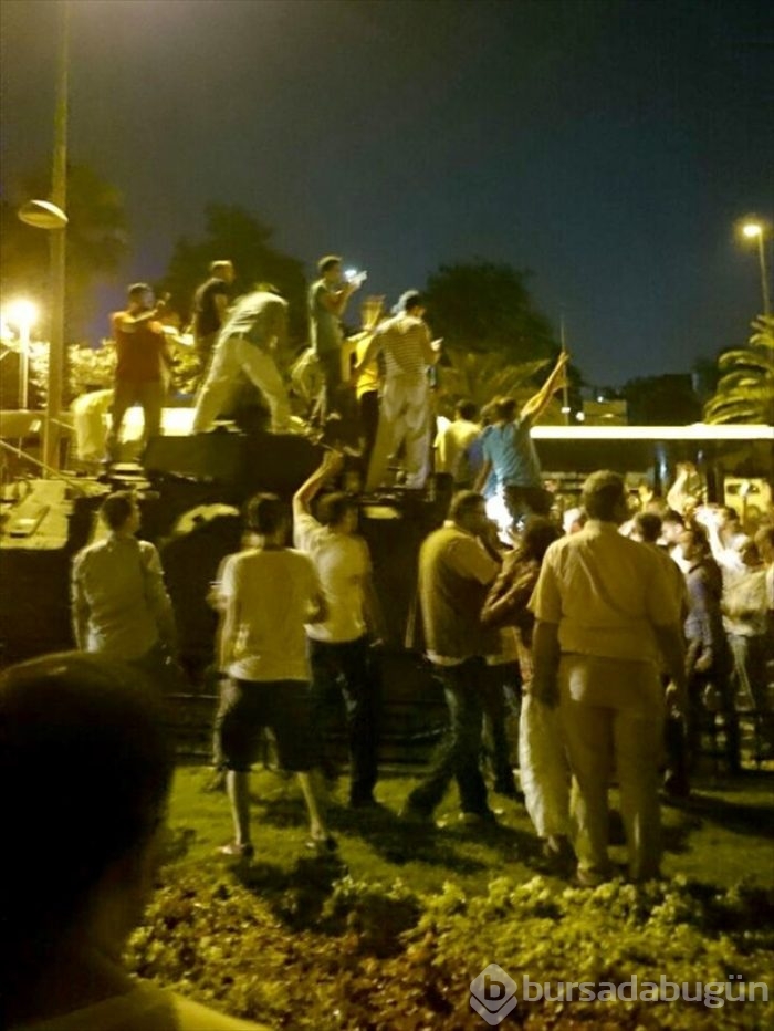 Halkın darbe girişimine tepkisi