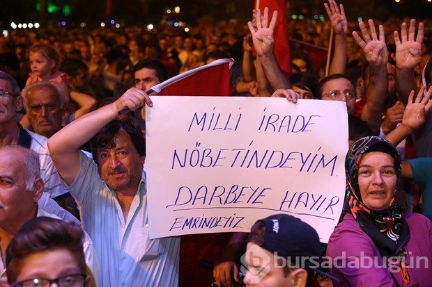 Darbe girişimine yurtta tepki devam ediyor