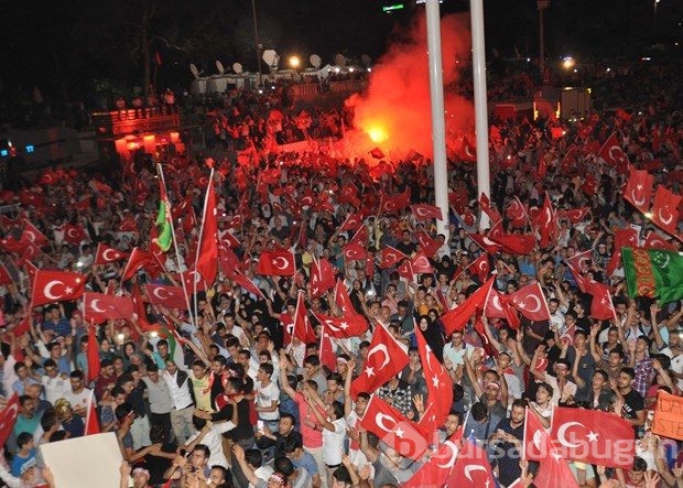 Darbe girişimine yurtta tepki devam ediyor