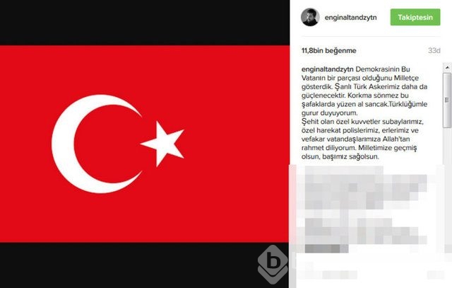 Ünlü isimlerden darbe girişimine tepki