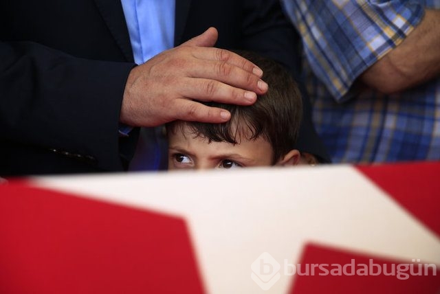 Demokrasi şehitleri böyle uğurlandı