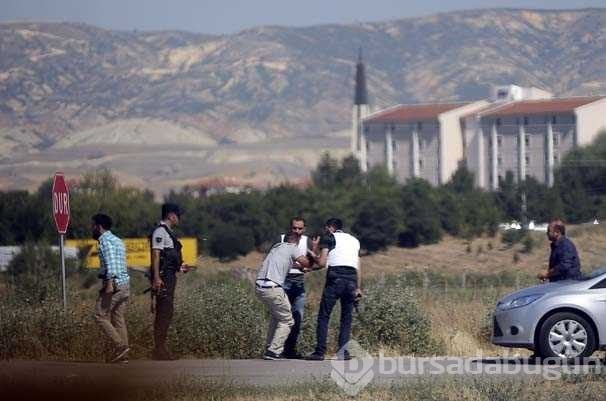 Akıncı komutanlığını terk eden darbeci teröristler gözaltına alındı!