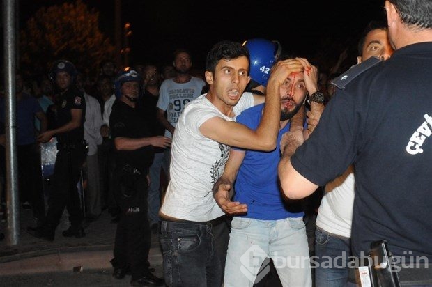 Konya'da 'Suriyeli istemiyoruz' gerginliği!