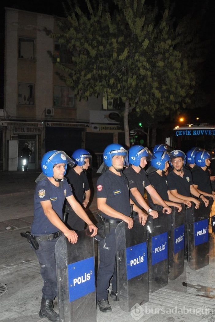 Konya'da 'Suriyeli istemiyoruz' gerginliği!