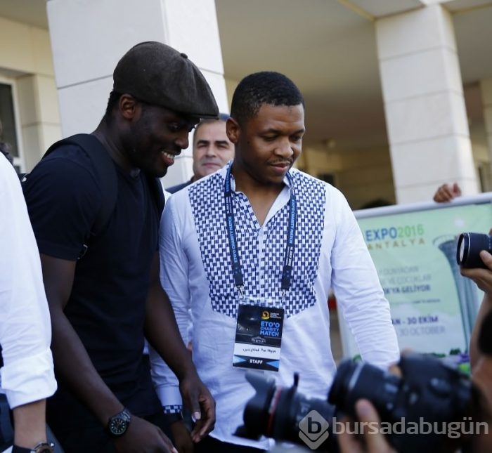 Ünlü futbolcular Antalya'da
