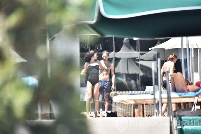 Kaan Tangöze ve Kıvılcım Ural Bodrum'da