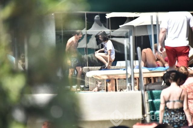 Kaan Tangöze ve Kıvılcım Ural Bodrum'da