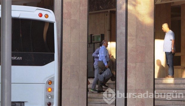 Generaller adliyeye böyle sevk edildi