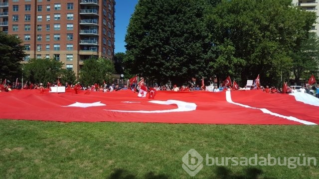 Kanadalı Türklerden protesto