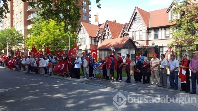 Kanadalı Türklerden protesto