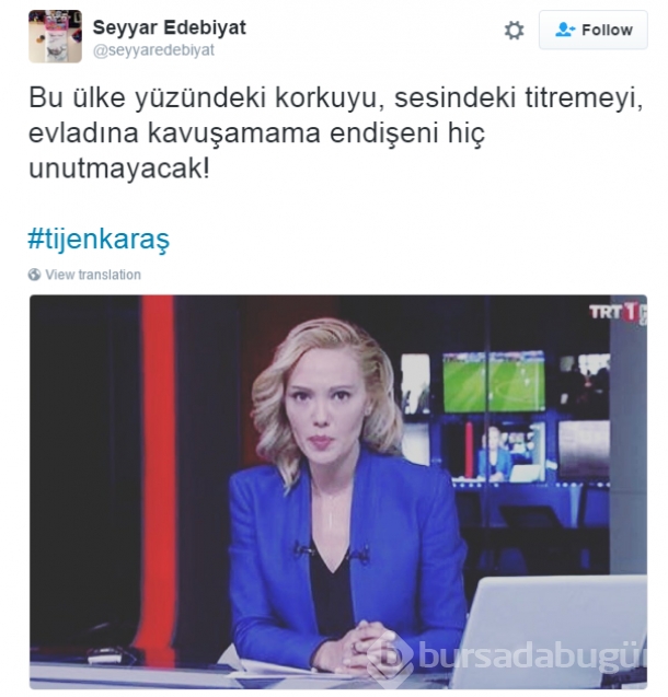 Herkesin konuştuğu spiker: Tijen Karaş!