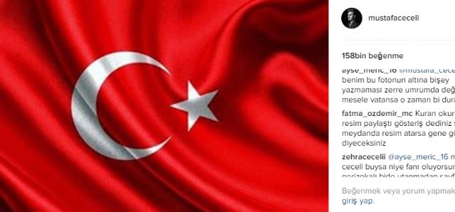 Mustafa Ceceli'ye hayranlarından eleştiri!