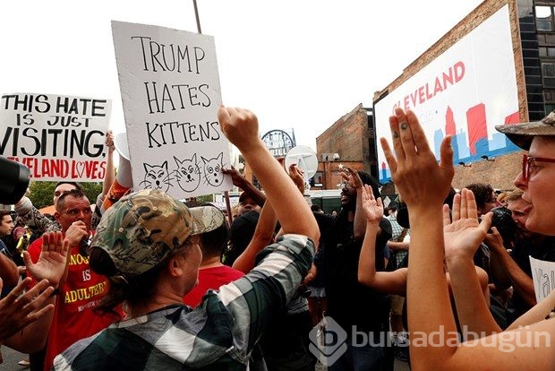 Trump son viraja protestolarla girdi