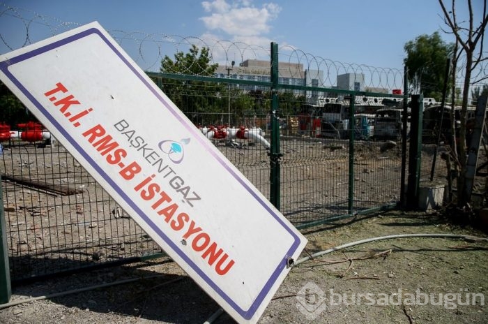 Jetler doğalgaz istasyonunu hedef almış!