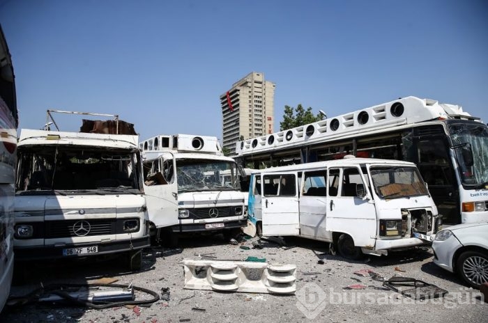 Jetler doğalgaz istasyonunu hedef almış!