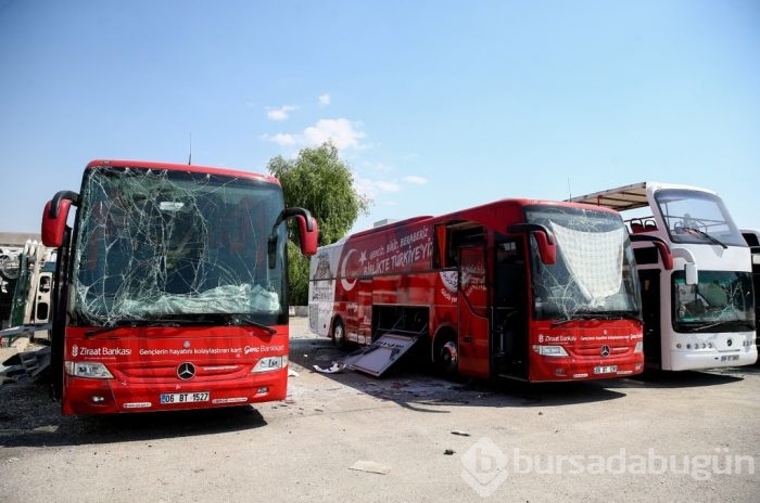 Jetler doğalgaz istasyonunu hedef almış!