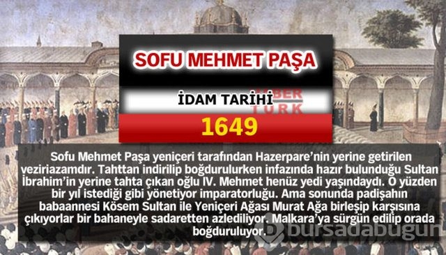 Padişahın yanıbaşından ölüme giden vezirler
