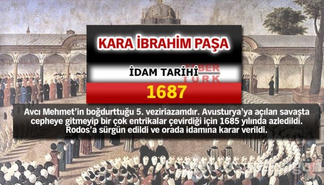 Padişahın yanıbaşından ölüme giden vezirler