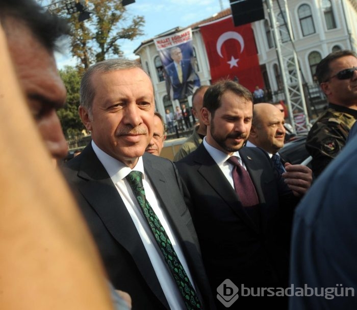 Erdoğan'a sevgi gösterisi