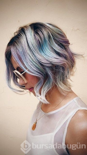 Yazın saç trendi "Pastel saçlar"