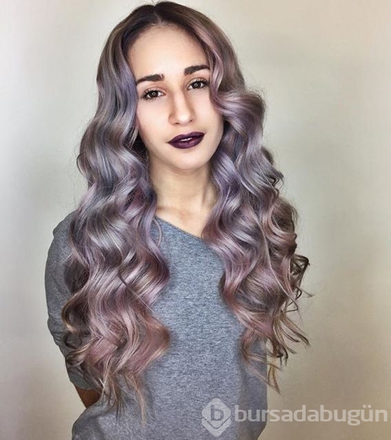 Yazın saç trendi "Pastel saçlar"
