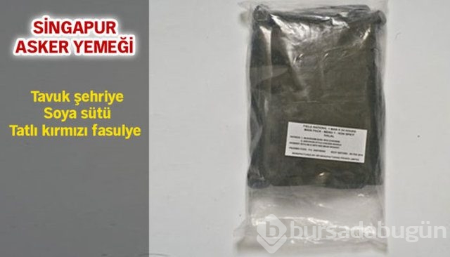 Dünya askerlerinin yemekleri