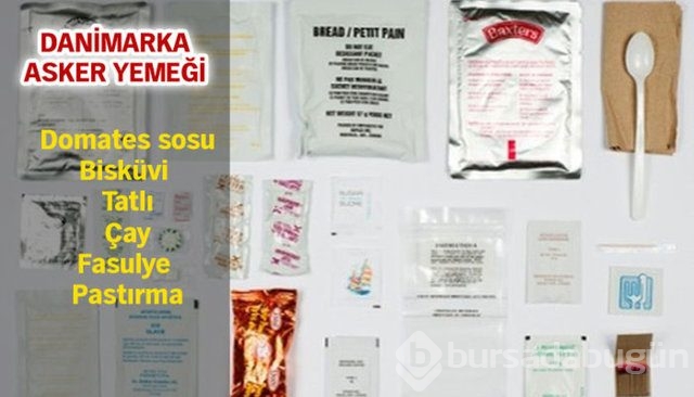 Dünya askerlerinin yemekleri