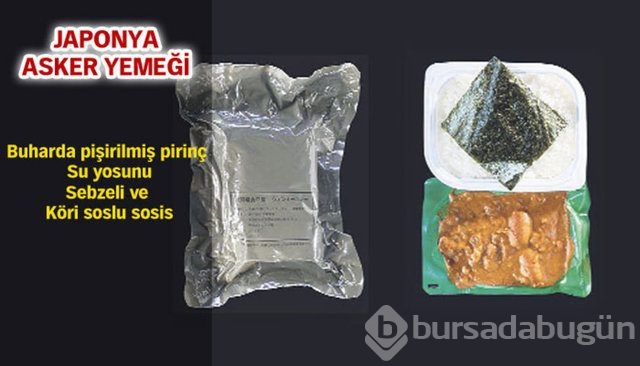 Dünya askerlerinin yemekleri