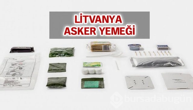 Dünya askerlerinin yemekleri