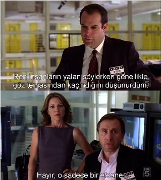 'Lie To Me' Dizisinden yalanlar hakkında bilgiler
