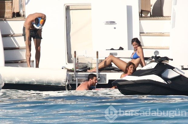 Messi'yle fotoğraf için 1 km yüzdü!