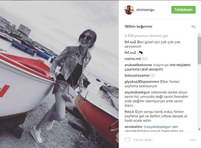 Instagram'da ünlüler