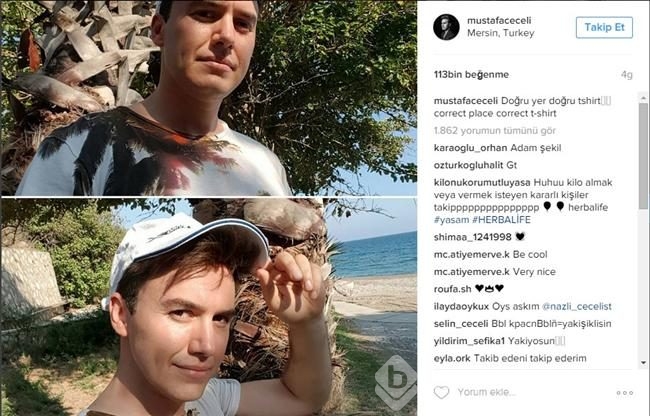 Instagram'da ünlüler