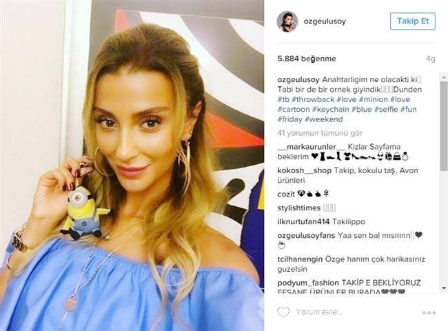 Instagram'da ünlüler