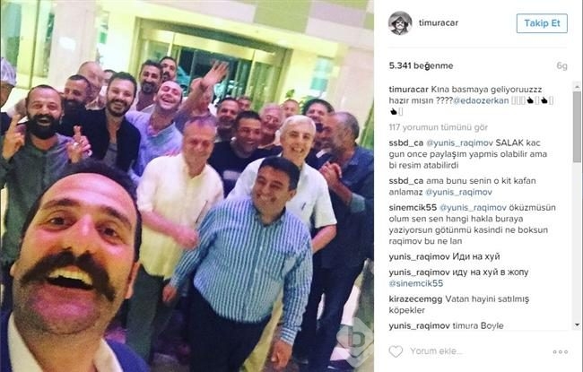 Instagram'da ünlüler