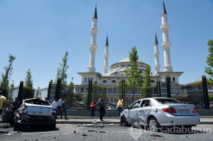 Cumhurbaşkanlığı Külliyesi'nde büyük hasar