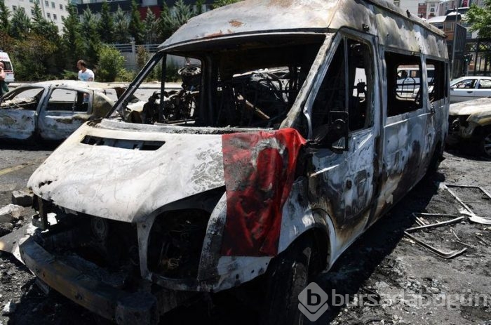 Cumhurbaşkanlığı Külliyesi'nde büyük hasar