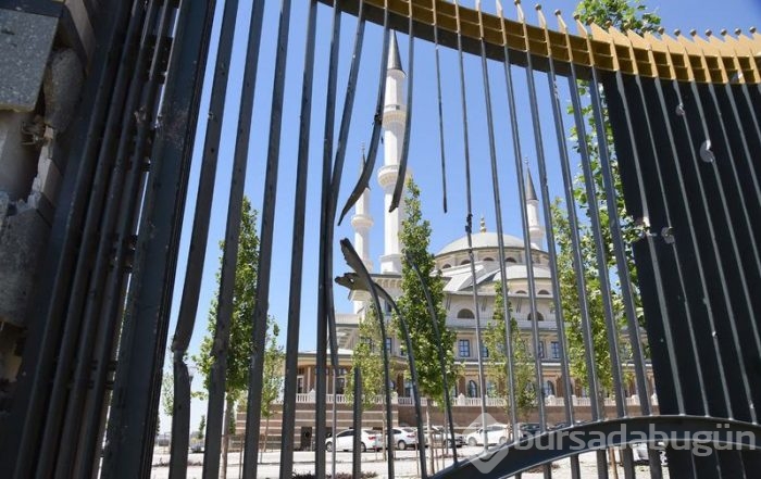 Cumhurbaşkanlığı Külliyesi'nde büyük hasar