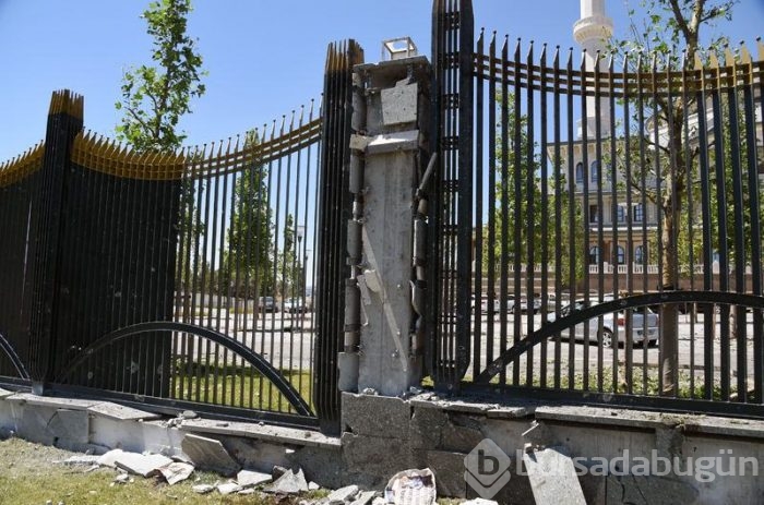 Cumhurbaşkanlığı Külliyesi'nde büyük hasar