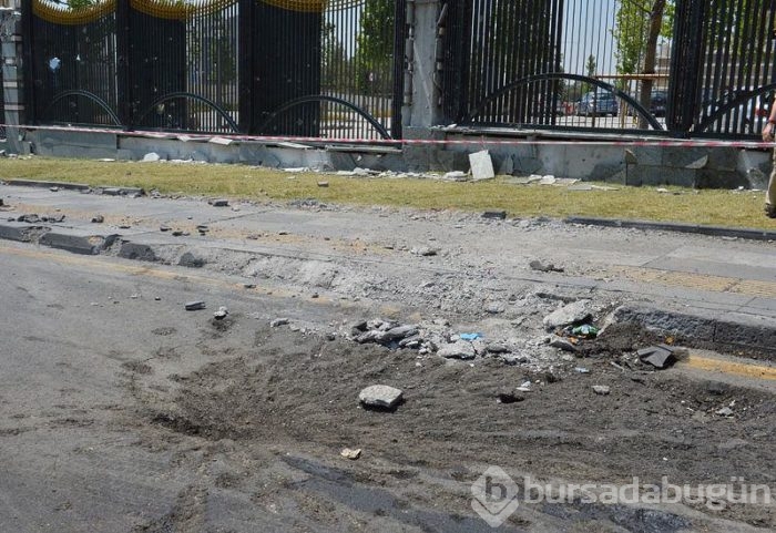 Cumhurbaşkanlığı Külliyesi'nde büyük hasar