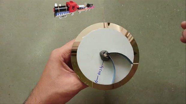 Bilgisayar parçalarından öyle bir şey yaptı ki!