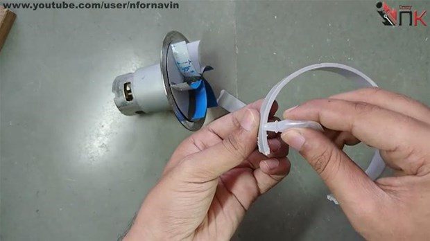Bilgisayar parçalarından öyle bir şey yaptı ki!